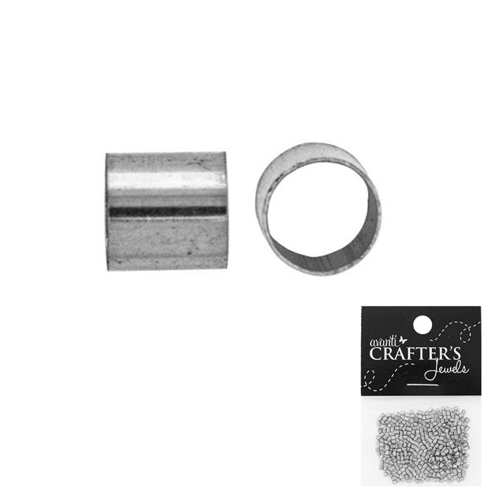 Plastic Necklace Spacer, Silver and Gold, 12-Pack