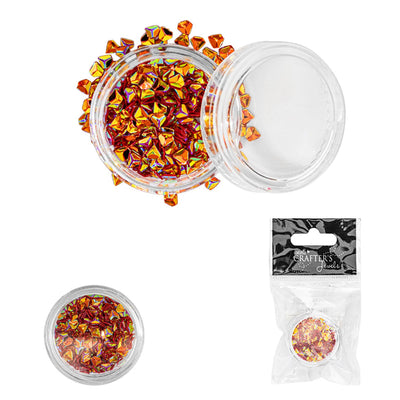 Diamond Shaped Sequins, Loose Pieces, Color Variety, 1 cup