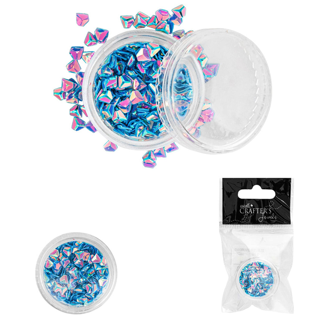 Diamond Shaped Sequins, Loose Pieces, Color Variety, 1 cup