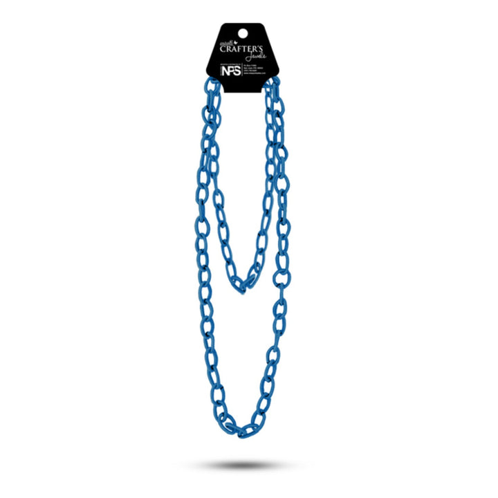 Nylon Chain Oval Loop, Variety Colors, 1 Piece, 12-Pack