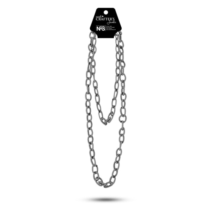 Nylon Chain Oval Loop, Variety Colors, 1 Piece, 12-Pack