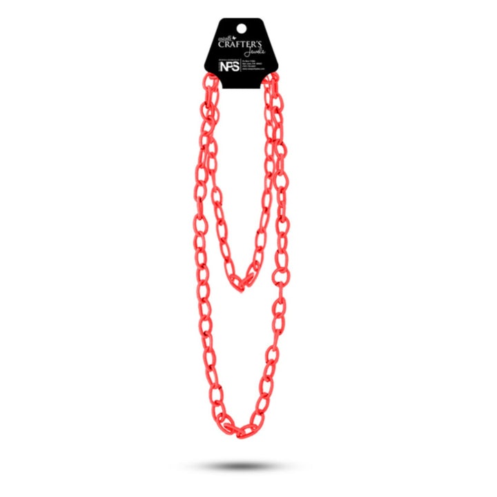 Nylon Chain Oval Loop, Variety Colors, 1 Piece, 12-Pack