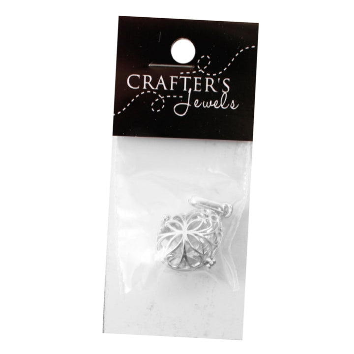 Metallic Charm, Gold, Bronze & Silver Colors, 1" inch, 1 Piece