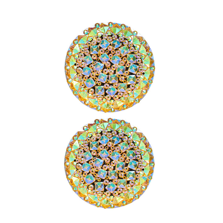 Acrylic Rhinestones, Multicolor, 2 pcs each