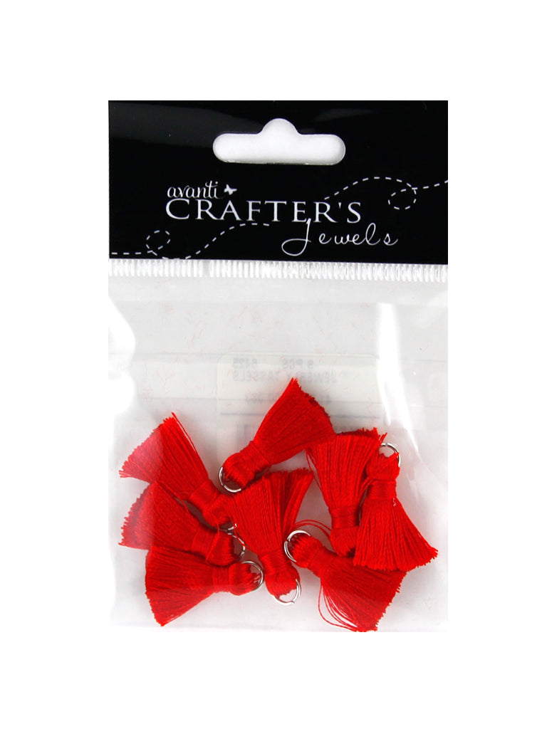 Jewelry Tassels, Color Variety, 8 pcs each