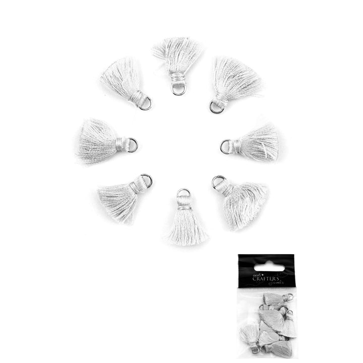 Craft Tassels, Color Variety, 8 Pieces, 12-Pack