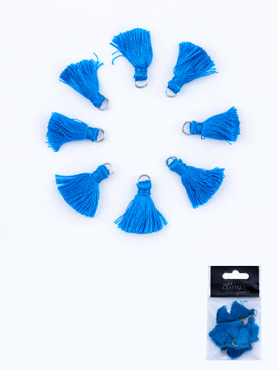 Craft Tassels, Color Variety, 8 Pieces