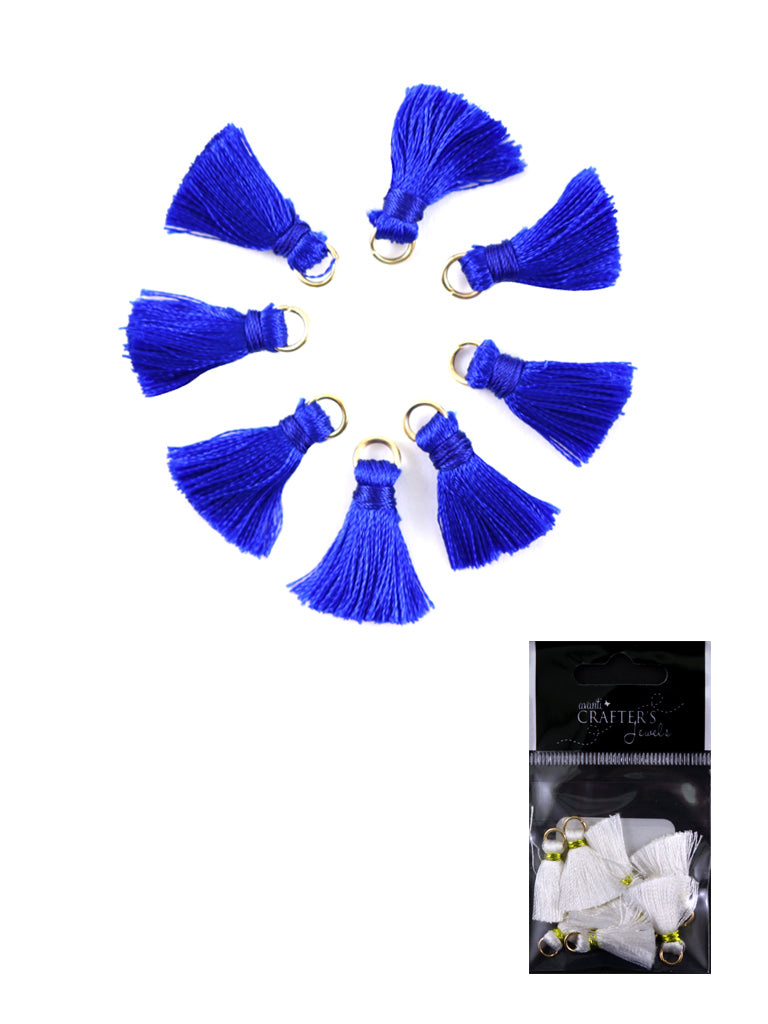 Craft Tassels, Color Variety, 8 Pieces