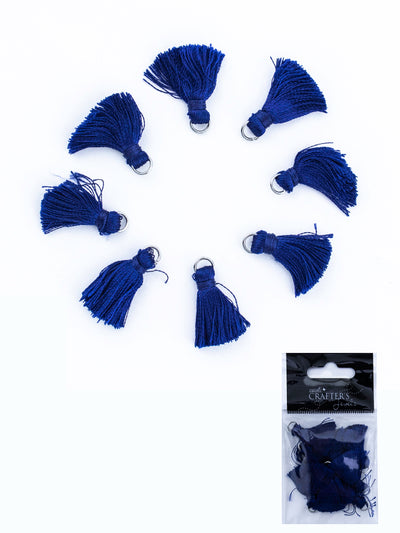 Craft Tassels, Color Variety, 8 Pieces, 12-Pack