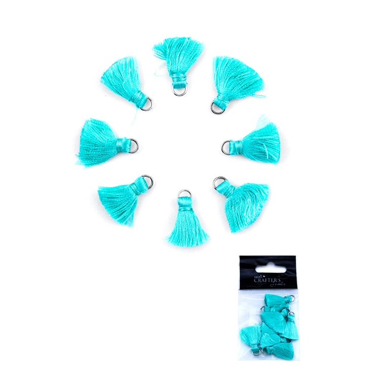 Craft Tassels, Color Variety, 8 Pieces, 12-Pack