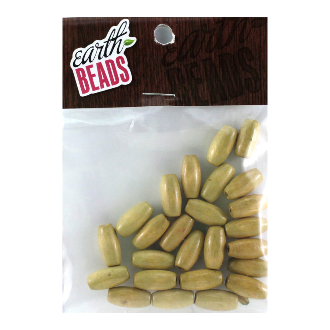 Earth Beads, Variety of Colors, 25 Pieces, 12-Pack