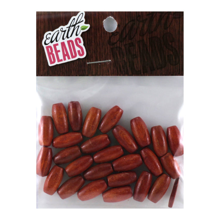 Earth Beads, Variety of Colors, 25 Pieces, Retail