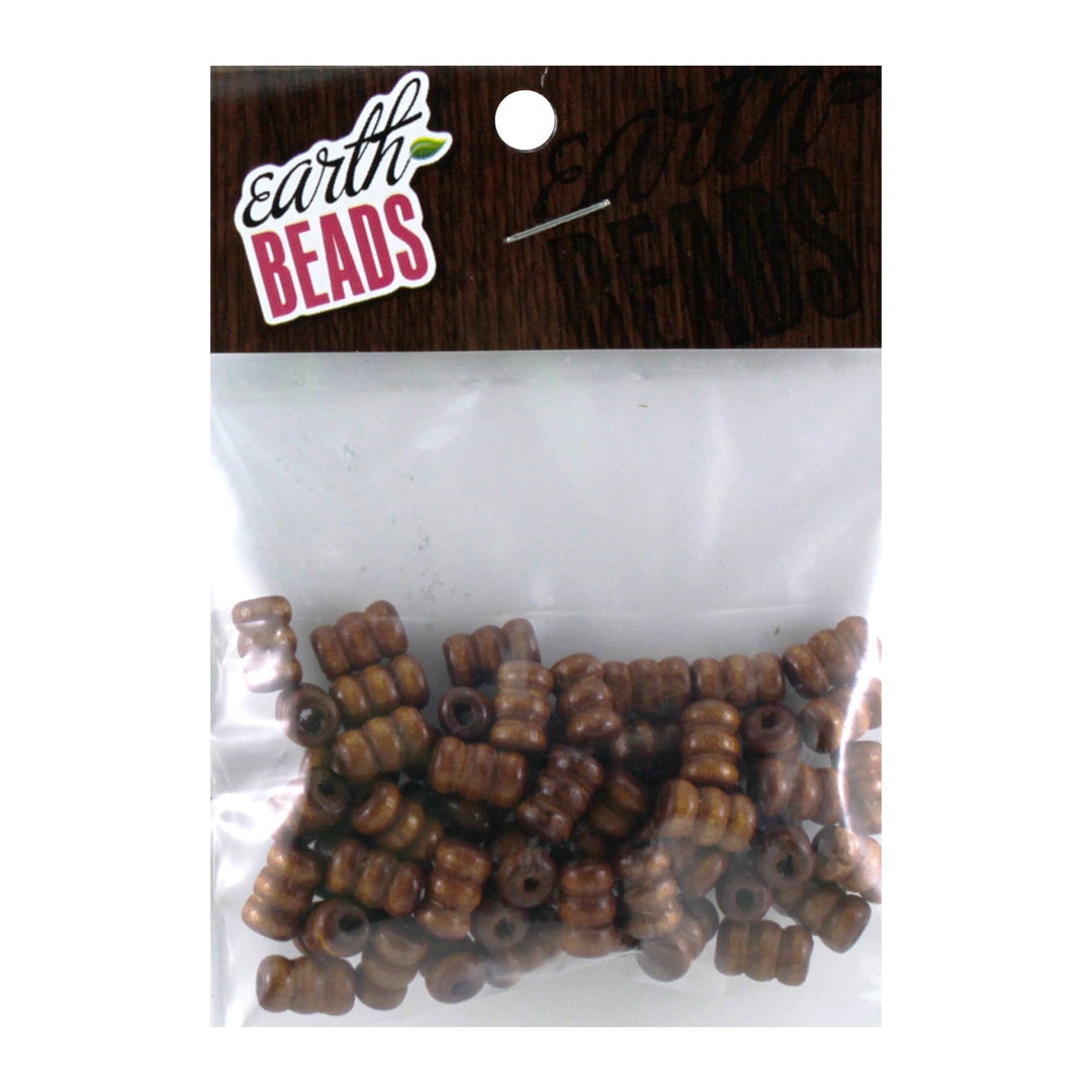 Earth Beads, Variety of Colors, 12 Pack of 60 Pieces