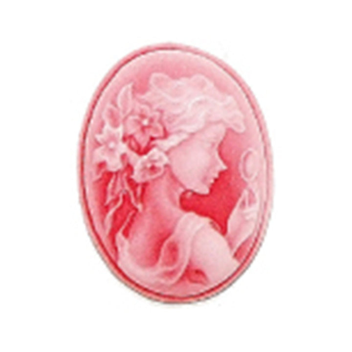 Cameo Pendant, Variety of Colors, 1 Piece