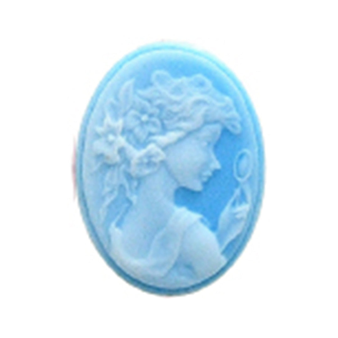 Cameo Pendant, Variety of Colors, 1 Piece