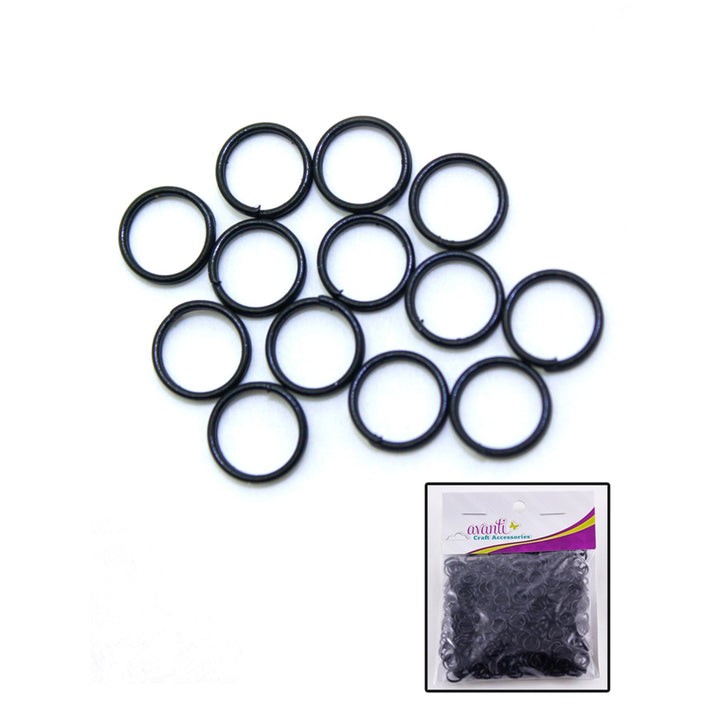 Aluminum Rings, Variety of Colors, 8mm, 500 Pieces