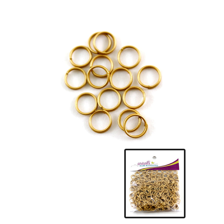 Aluminum Rings, Variety of Colors, 8mm, 500 Pieces