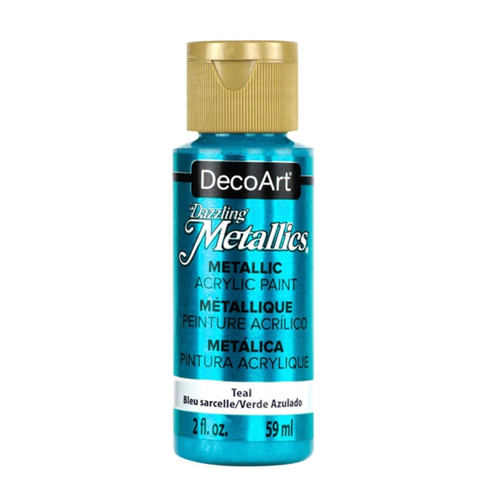 DecoArt, Dazzling Metallics Paint, 2 Fl. Oz., 59 ml