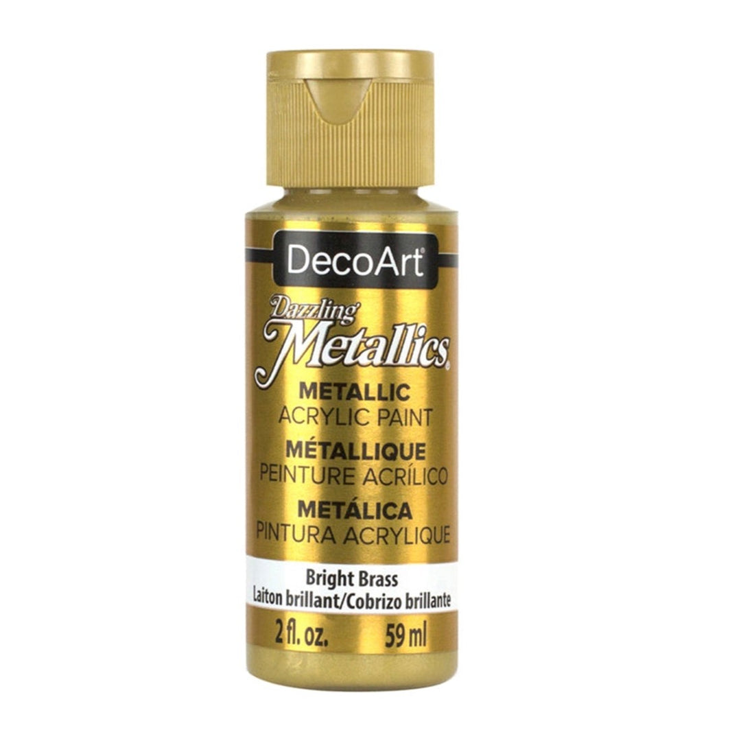 DecoArt, Dazzling Metallics Paint, 2 Fl. Oz., 59 ml