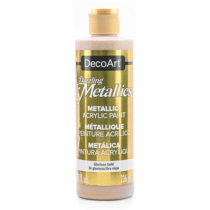 DecoArt,  Dazzling Metallics Acrylic Paint,  8 Fl. Oz.,   236 ml