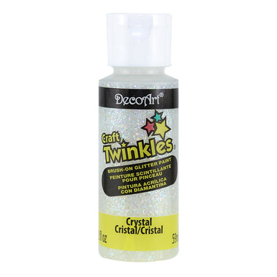 DecoArt, Craft Twinkle, Glitter Acrylic Paint,  2 fl. oz., 56 ml, 6-Pack