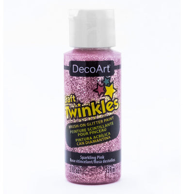 DecoArt, Craft Twinkle, Glitter Acrylic Paint, 2 fl. oz., 56 ml