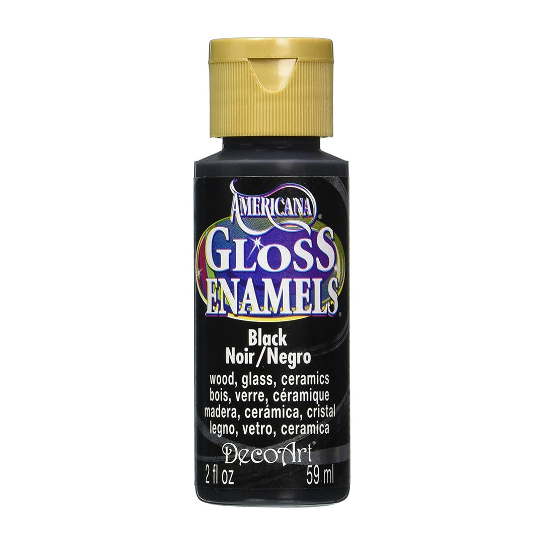 DecoArt Americana, Gloss Enamel Paint,  2 Oz., 3-Pack