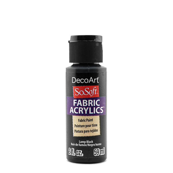 DecoArt SoSoft, Paint Fabric Acrylics, 2 oz., 59 ml.