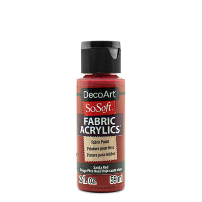 DecoArt SoSoft, Paint Fabric Acrylics, 2 oz., 59 ml.