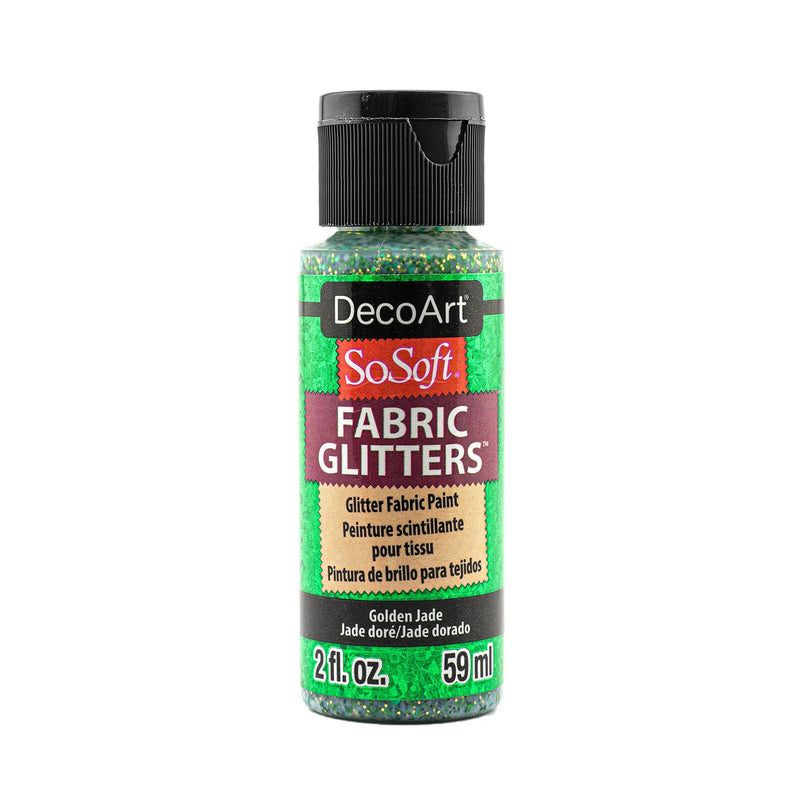 DecoArt SoSoft, Fabric Glitters, 2 oz., 59 ml.