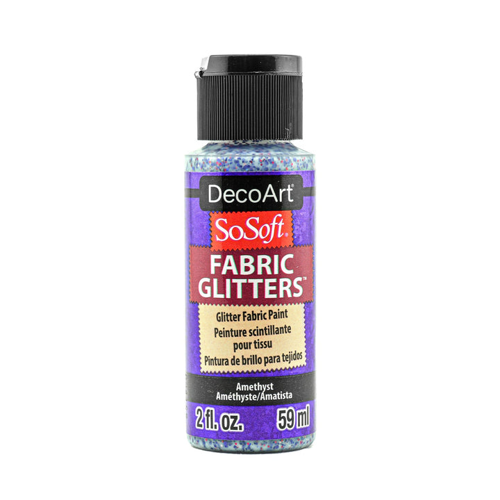 DecoArt SoSoft, Fabric Glitters, 2 oz., 59 ml.