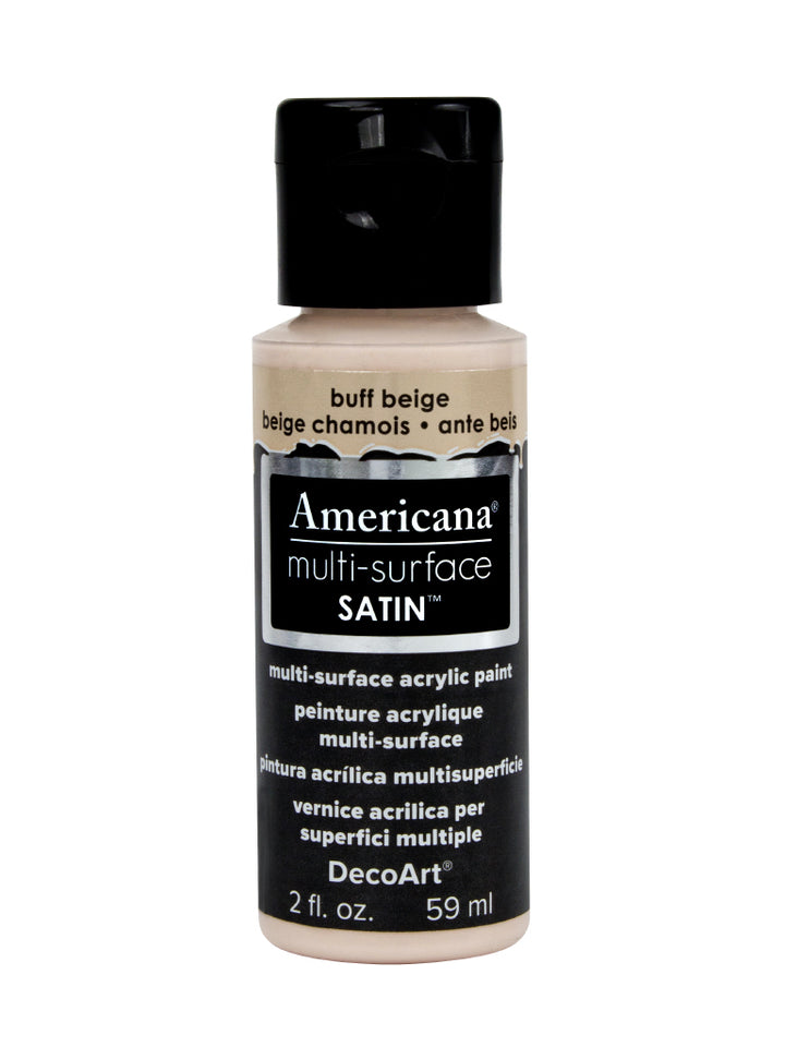 DecoArt Americana, Multi-Surface Satin Acrylic Paint, 2 Oz., 3-Pack