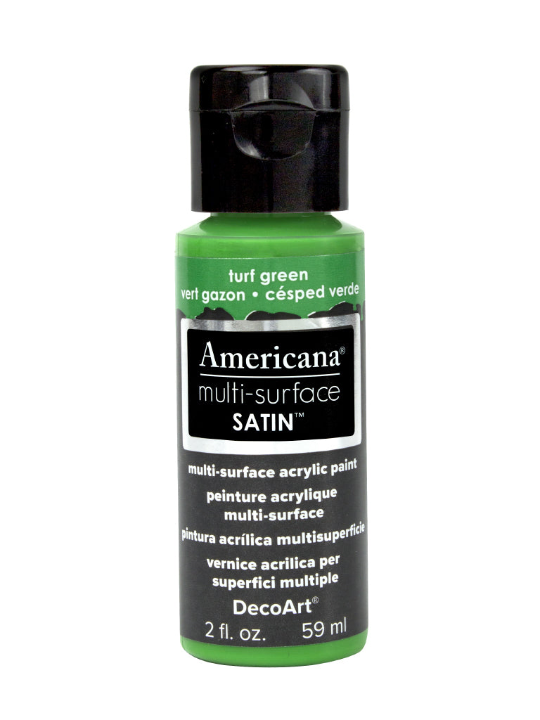 DecoArt Americana, Multi-Surface Satin Acrylic Paint, 2 Oz., 3-Pack