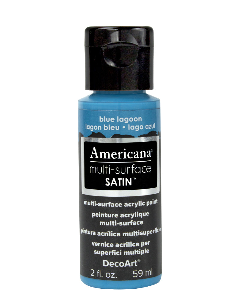 DecoArt Americana, Multi-Surface Satin Acrylic Paint, 2 Oz., 3-Pack
