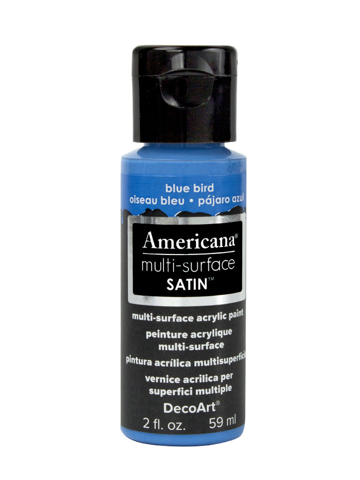 DecoArt Americana, Multi-Surface Satin Acrylic Paint, 2 Oz., 3-Pack