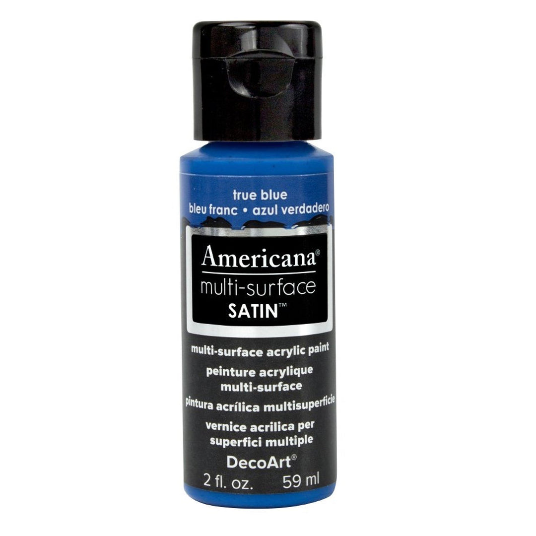 DecoArt Americana, Multi-Surface Satin Acrylic Paint, 2 Oz., 3-Pack