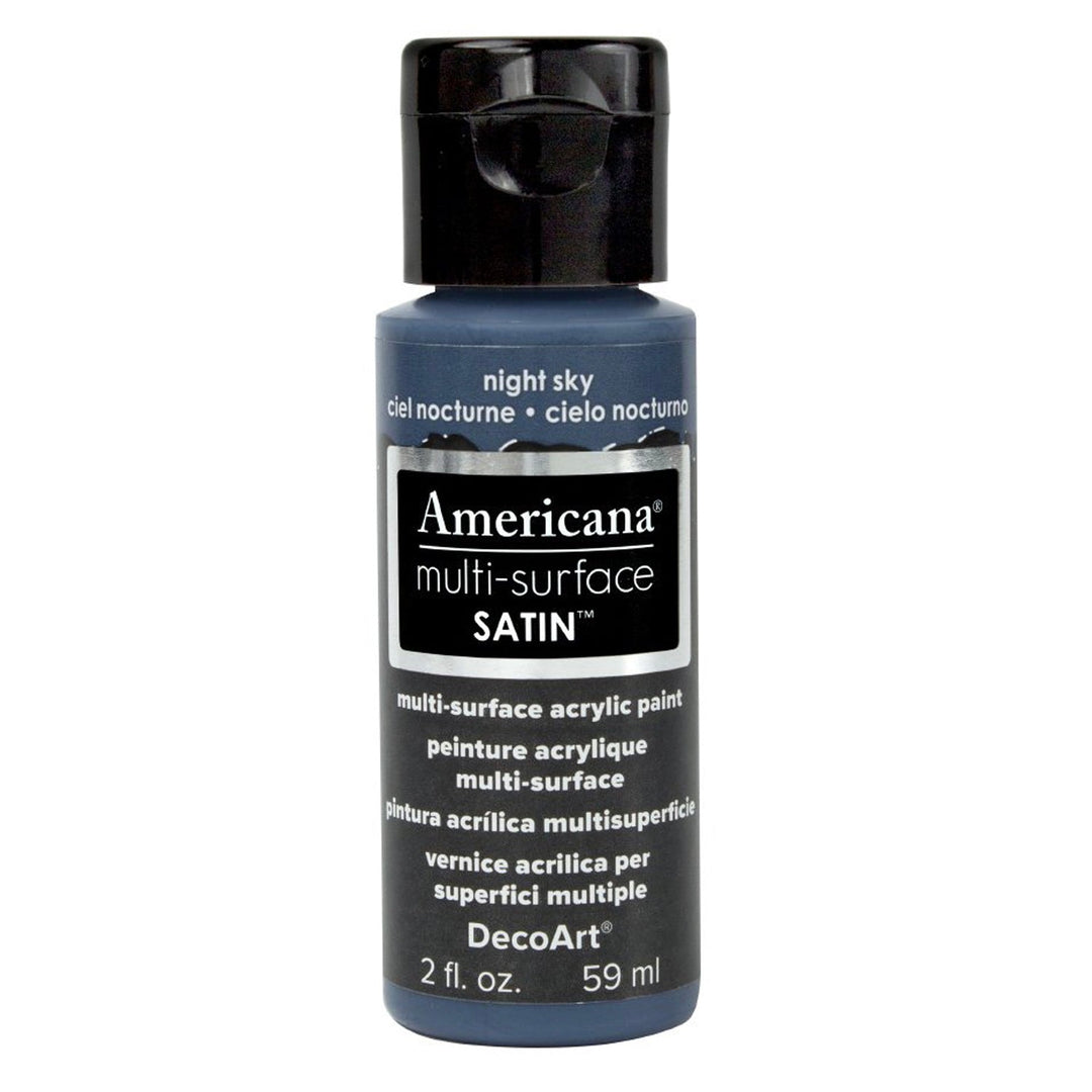 DecoArt Americana, Multi-Surface Satin Acrylic Paint, 2 Oz., 3-Pack