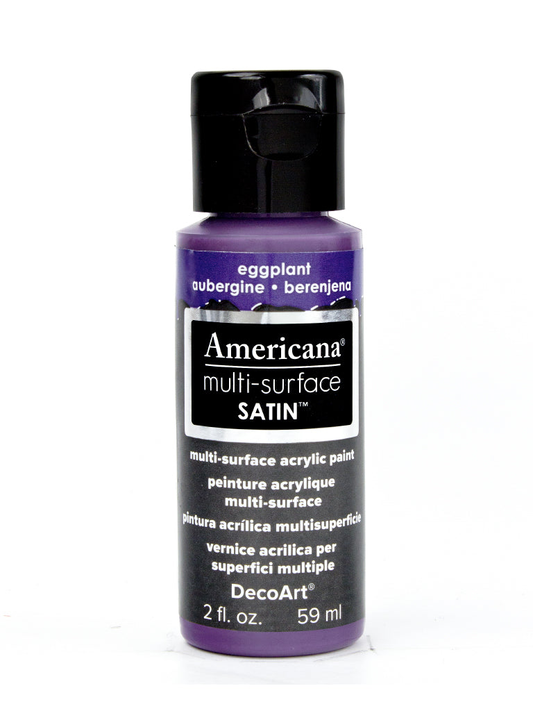 DecoArt Americana, Multi-Surface Satin Acrylic Paint, 2 Oz., 3-Pack