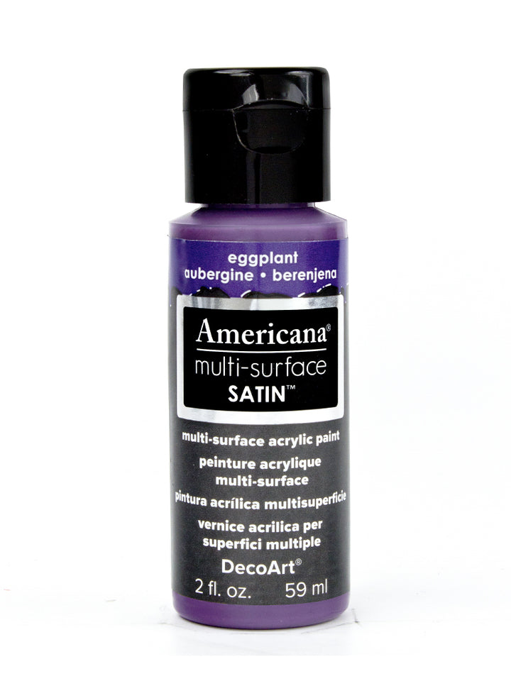 DecoArt Americana, Multi-Surface Satin Acrylic Paint, 2 Oz., 3-Pack
