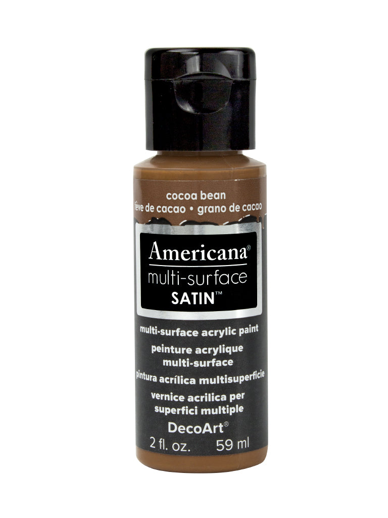 DecoArt Americana, Multi-Surface Satin Acrylic Paint, 2 Oz., 3-Pack