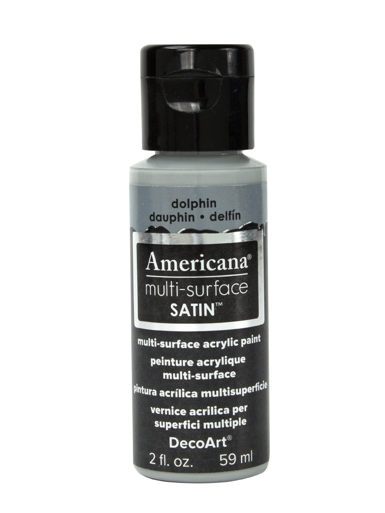 DecoArt Americana, Multi-Surface Satin Acrylic Paint, 2 Oz., 3-Pack