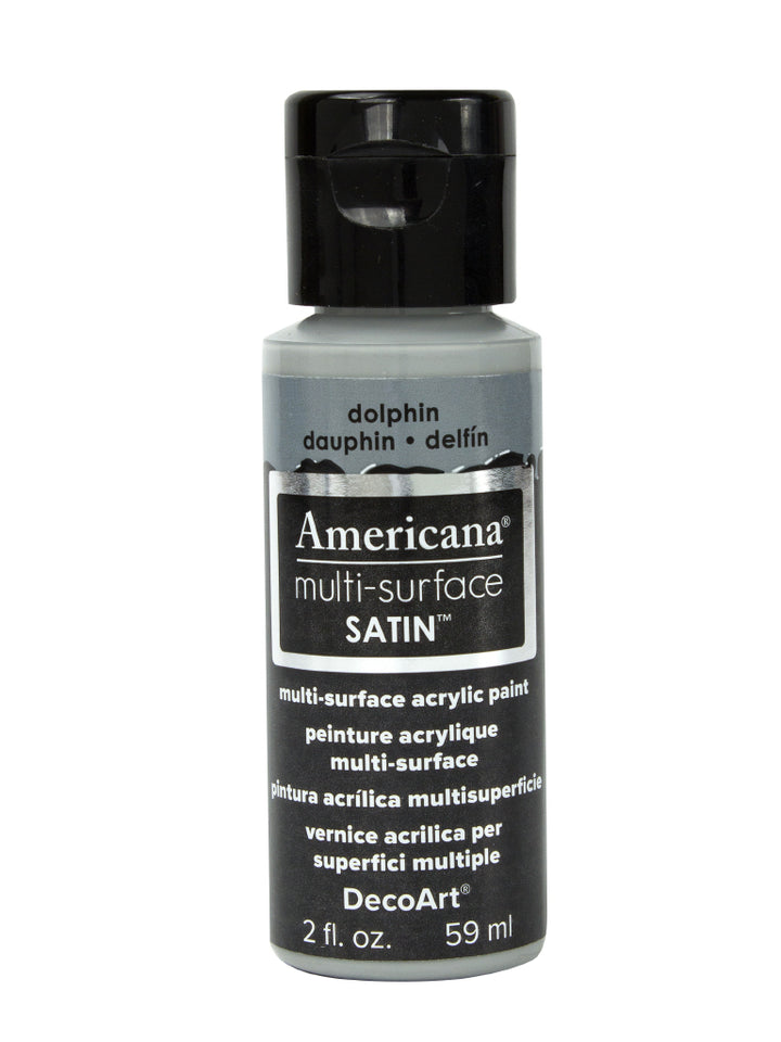 DecoArt Americana, Multi-Surface Satin Acrylic Paint, 2 Oz., 3-Pack
