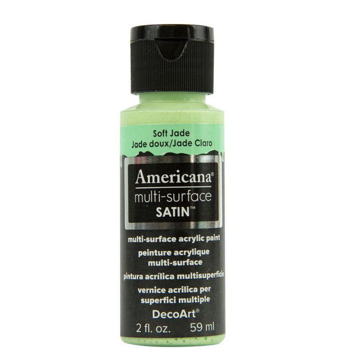 DecoArt Americana, Multi-Surface Satin Acrylic Paint, 2 Oz., 3-Pack
