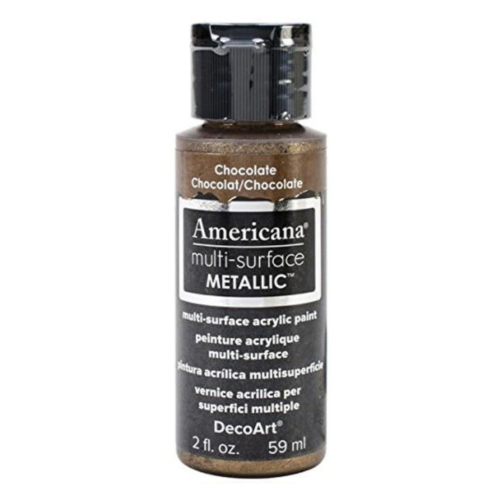DecoArt Americana, Multi-Surface Metallic Acrylic Paint, 2 fl oz