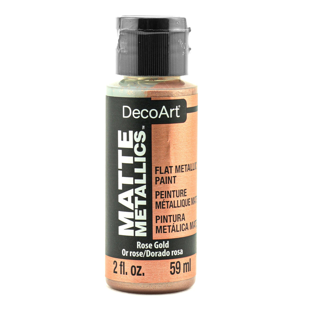 DecoArt,  Matte Metallics Paint,  2 fl. oz (59 ml.)
