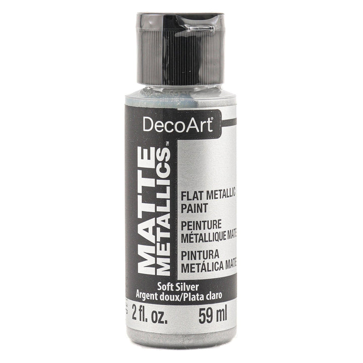 DecoArt,  Matte Metallics Paint,  2 fl. oz (59 ml.)