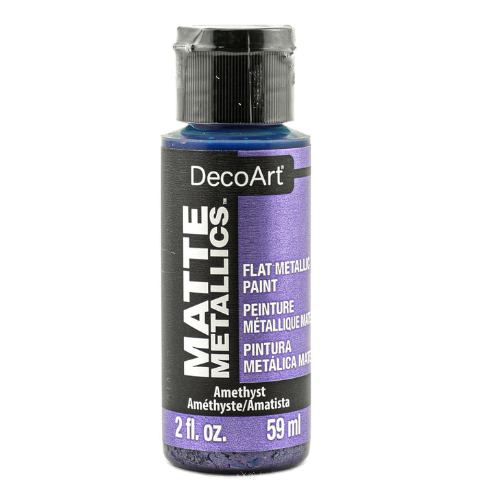 DecoArt,  Matte Metallics Paint,  2 fl. oz (59 ml.)