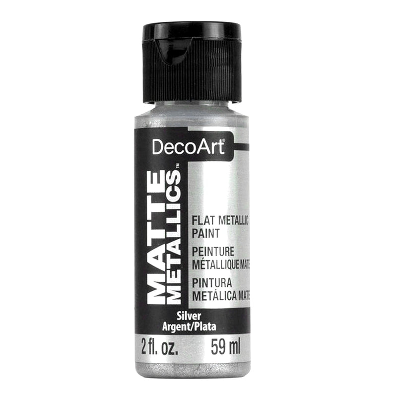 DecoArt,  Matte Metallics Paint,  2 fl. oz (59 ml.)