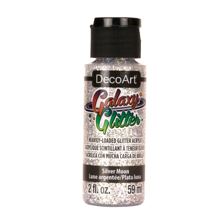 DecoArt Galaxy,  Glitter Acrylic Paint,  2 fl. oz.  (59 ml.), 3-Pack
