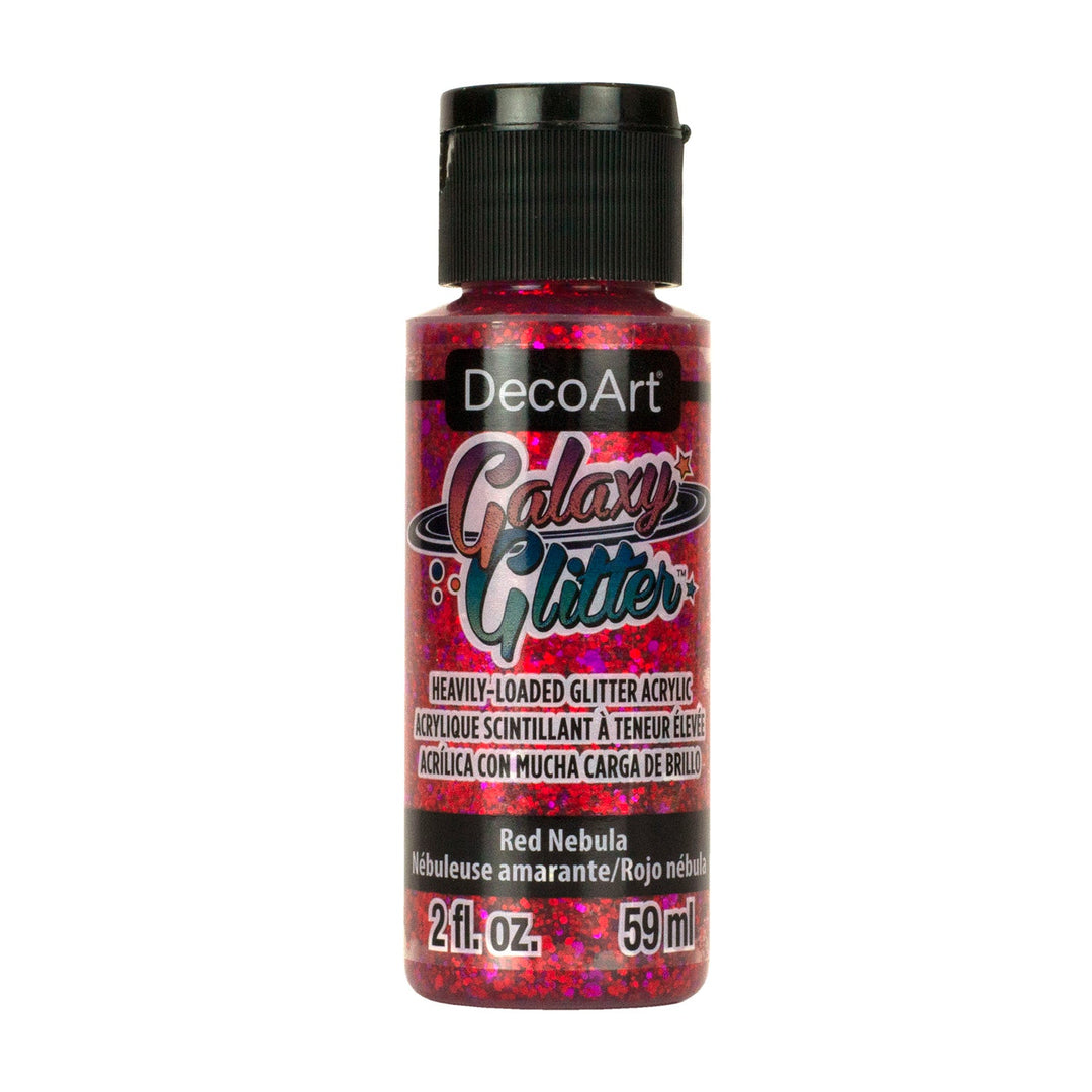 DecoArt Galaxy,  Glitter Acrylic Paint,  2 fl. oz.  (59 ml.)